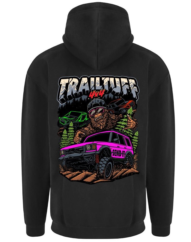 TRAILTUFF DISCOFEVER HOODIE (PINK) - trailtuff