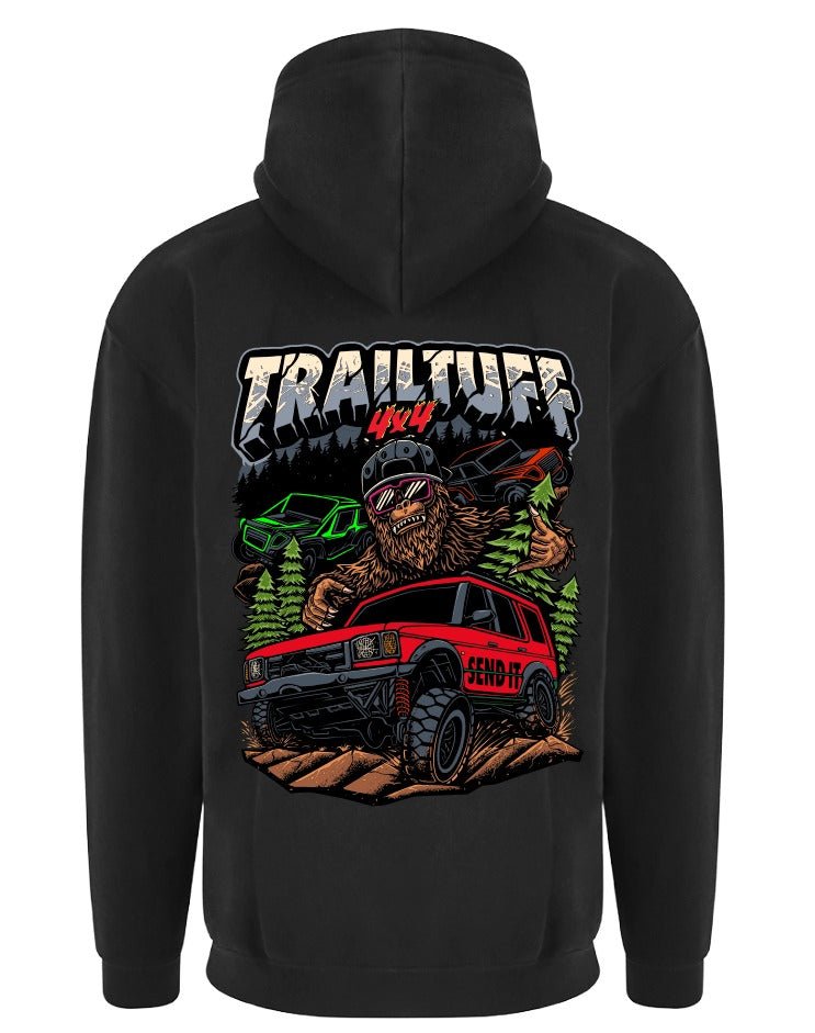 TRAILTUFF DISCOFEVER HOODIE (RED) - trailtuff