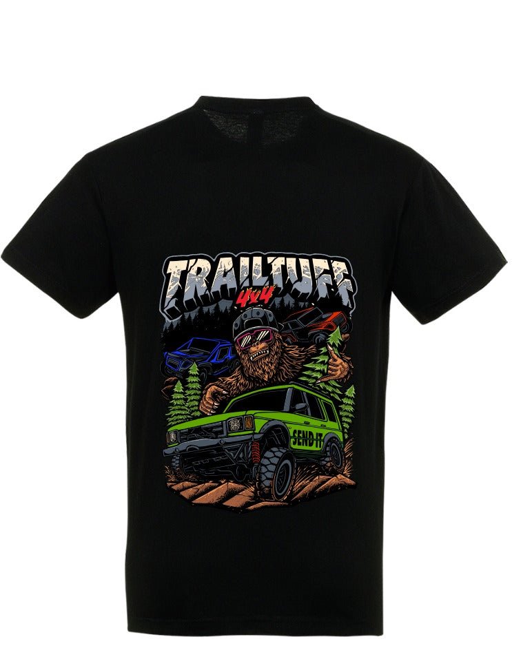 TRAILTUFF DISCOFEVER T - SHIRT (GREEN) - trailtuff