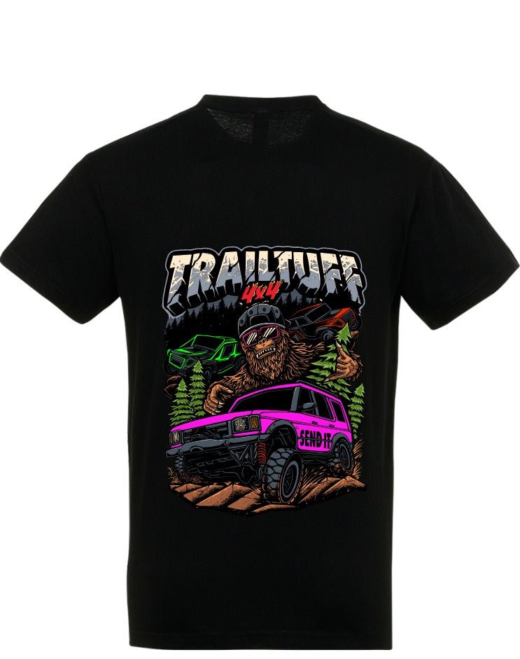 TRAILTUFF DISCOFEVER T - SHIRT (PINK) - trailtuff